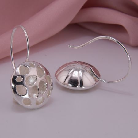 Ohrhänger Lotus Silber